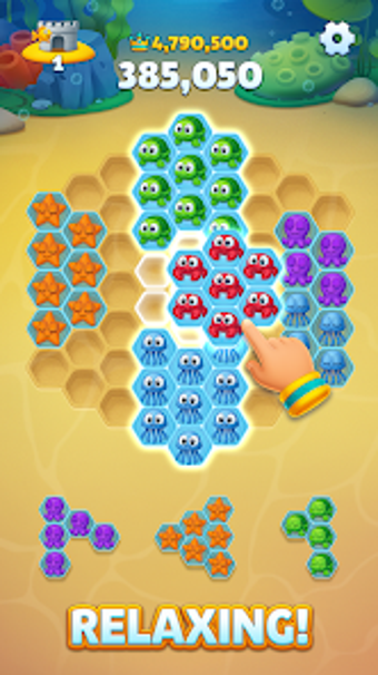 Image 0 for Gold Fish Hexa Blast