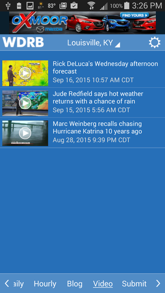 Image 1 for WDRB Weather & Traffic