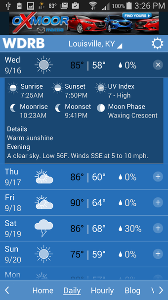 Image 0 for WDRB Weather & Traffic