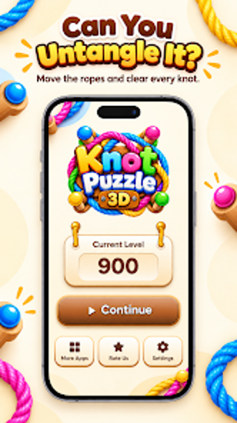 Imagen 0 para Knot Puzzle 3D