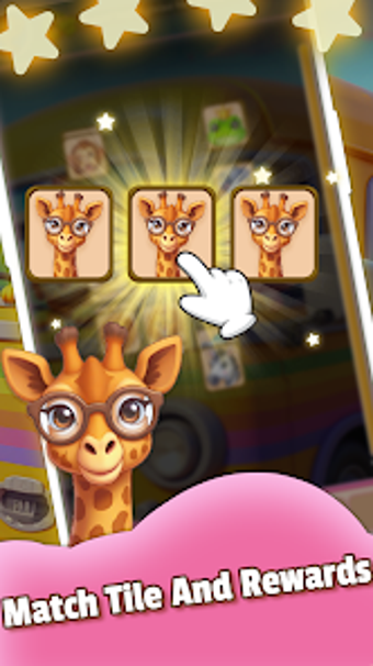 Image 0 for Cute Zoo Tile: Match 3Rew…