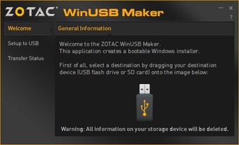 Imagen 0 para Zotac WinUSB Maker