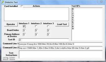 Image 0 for Dielectric Test
