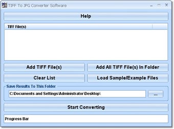 Image 0 for TIFF To JPG Converter Sof…