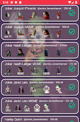 Imagen 1 para Sticker Joker For Whatsap…