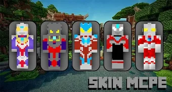 Image 0 for Ultraman Skins for MCPE