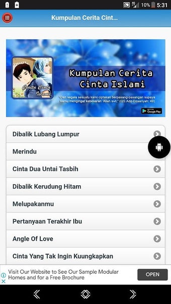 Image 0 for Kumpulan Cerita Cinta Isl…