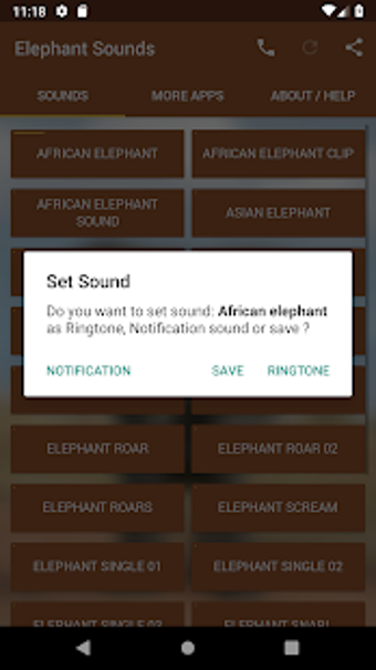 Imagen 1 para Elephant Sounds