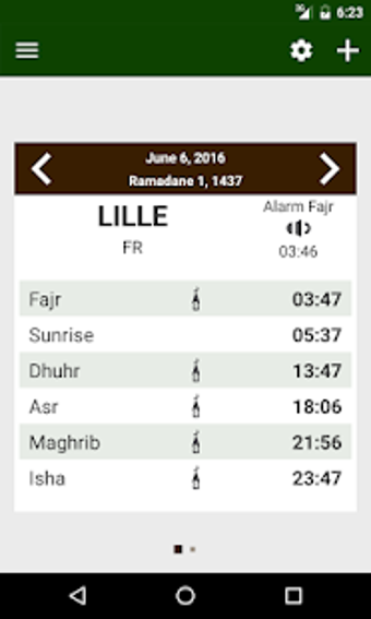 Image 1 for Prayer times: Qibla & Aza…
