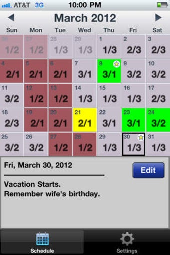 Image 0 for CopApp  Calendar Schedule…