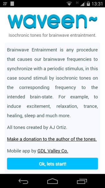 Image 0 for waveen~ isochronic tones …