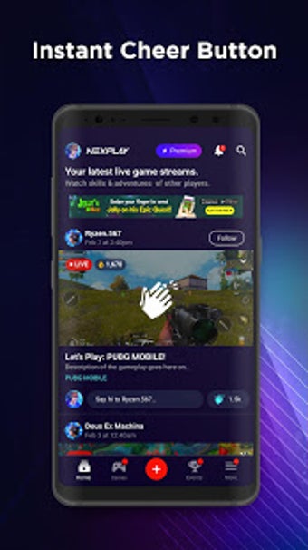 Imagen 0 para NEXPLAY: Live Stream Mobi…