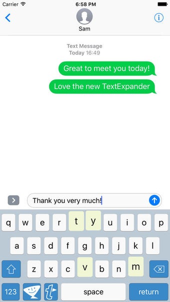 Image 2 for TextExpander + Keyboard