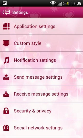 Imagen 2 para Handcent 5 Skin Valentine…