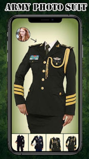 Imagen 3 para Suit : Army Suit Photo Ed…