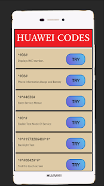 Image 2 for Secret Codes for Huawei l…