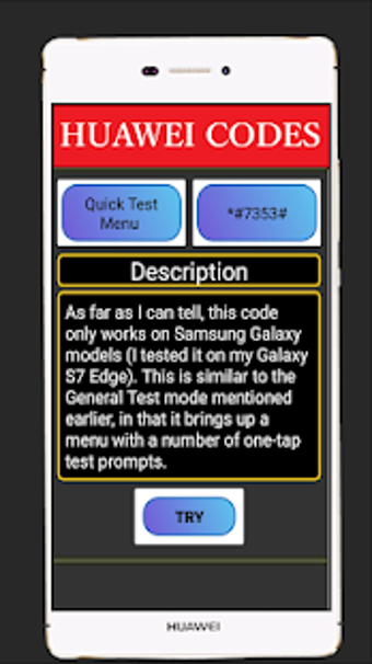 Image 3 for Secret Codes for Huawei l…