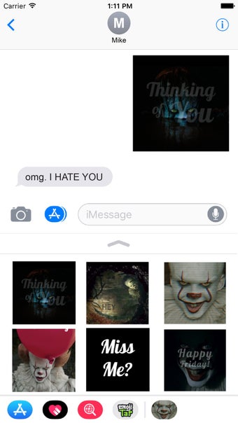 Image 2 for IT Animated Creepy Cards