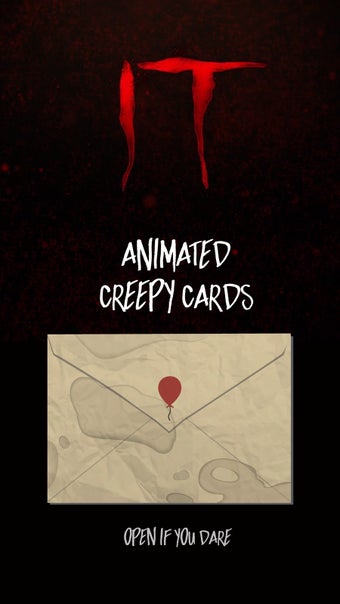 Image 3 for IT Animated Creepy Cards