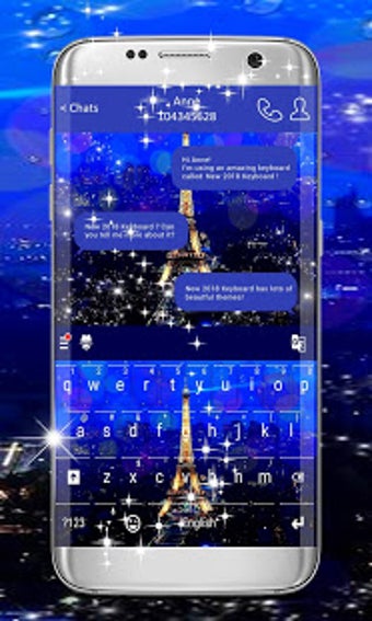 Imagen 2 para Paris Keyboard Theme