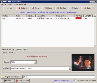 Imagen 0 para MPEG MKV Converter