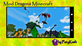 Imagen 0 para Dragon  mod Minecraft