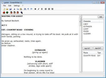 Image 0 for ScreenWriter