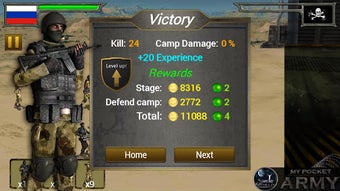 Imagen 1 para My Pocket Army (War Game)