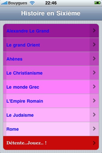 Imagen 0 para histoire 6eme