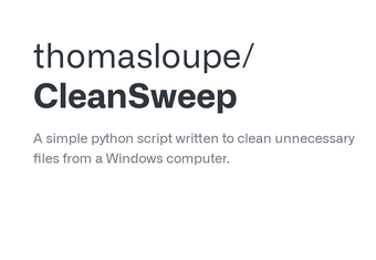 Image 0 for CleanSweep