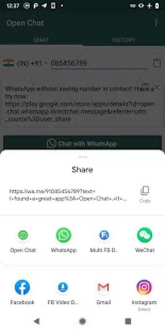Imagen 2 para Open Chat for WhatsApp - …