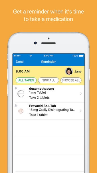 Image 3 for MyMedSchedule Plus -- Med…