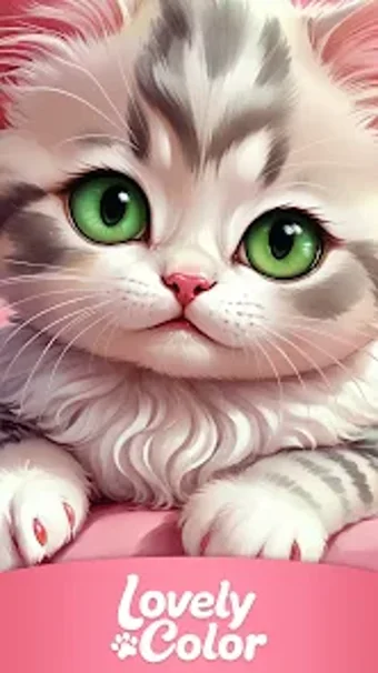 Image 0 for Lovely Color-Paint by num…