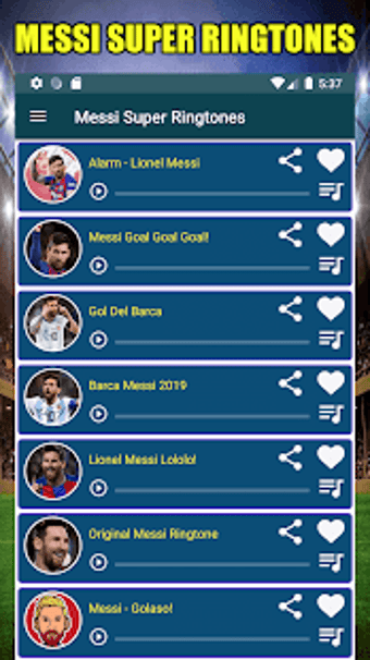 Image 1 for Super Messi Ringtone