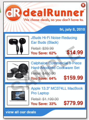 Image 0 for dealRunner Alert
