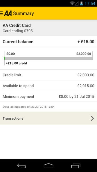 Image 1 for AA Credit Cards