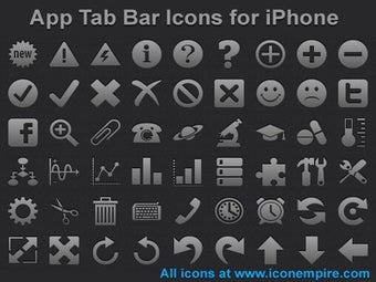 Image 0 for App Tab Bar Icons for iPh…
