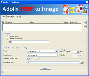 Imagen 0 para Adolix PDF to Image