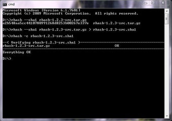 Image 0 for RHash (64-bit)