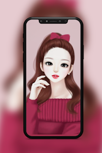 Imagen 1 para Laura Wallpaper - Cute Gi…