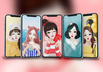 Imagen 3 para Laura Wallpaper - Cute Gi…