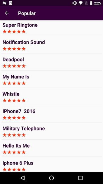 Imagen 0 para Z Ringtones - TOP 2017