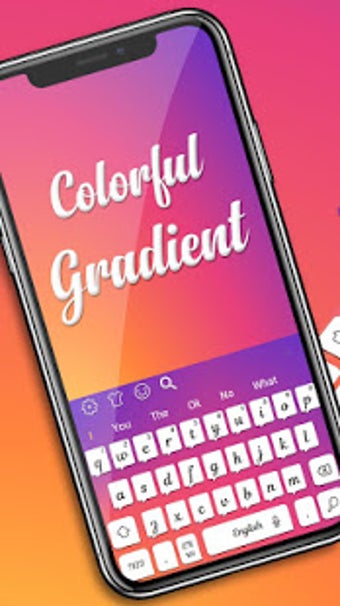 Imagen 3 para Colorful Gradient Keyboar…