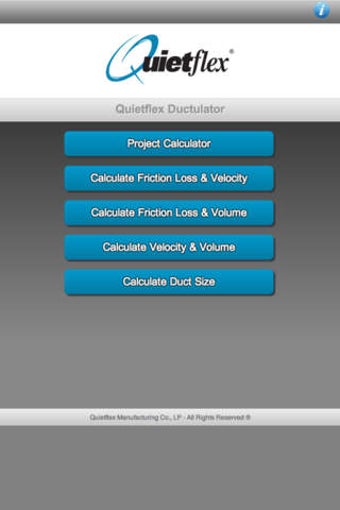 Imagen 0 para Quietflex Ductulator 1.0.…