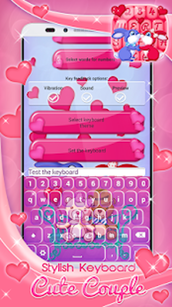 Image 2 for Stylish Keyboard Cute Cou…