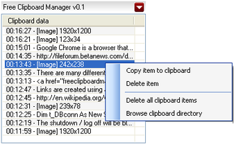 Image 0 for Free Clipboard Manager