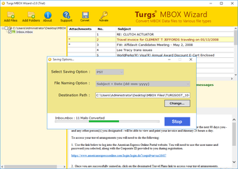 Image 1 for Turgs MBOX Wizard