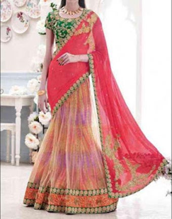 Image 3 for Lehenga Saree Design