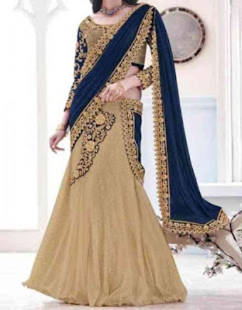 Image 1 for Lehenga Saree Design