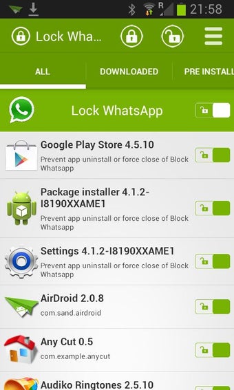 Image 2 for Whatsapp Lock
